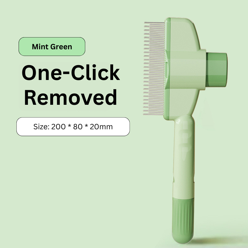 Self-Cleaning Pet Grooming Brush – One-Click Hair Removal (V1 & V2)