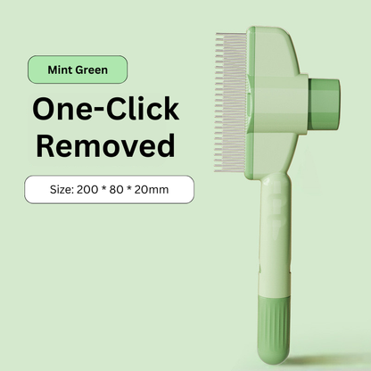 Self-Cleaning Pet Grooming Brush – One-Click Hair Removal (V1 & V2)