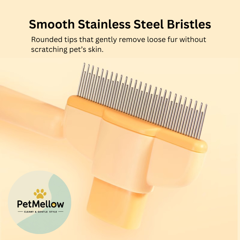 Self-Cleaning Pet Grooming Brush – One-Click Hair Removal (V1 & V2)