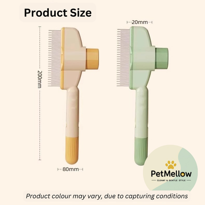 Self-Cleaning Pet Grooming Brush – One-Click Hair Removal (V1 & V2)